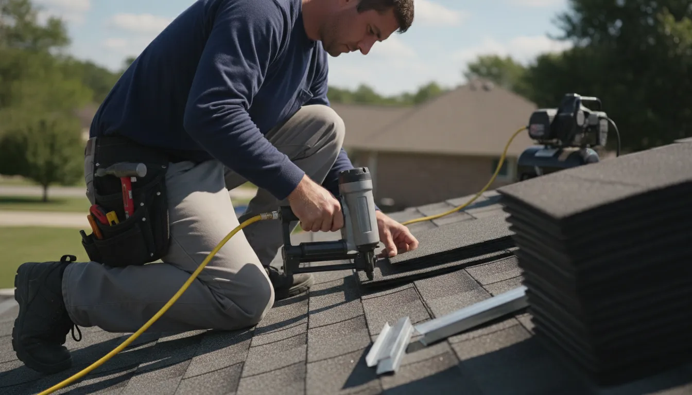 Roofing in Amboy